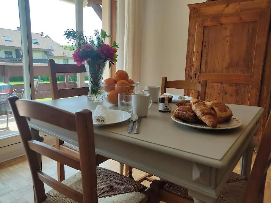 Bel Appartement Au Calme A 5 Minutes Du Village Menthon-Saint-Bernard 0*,  France